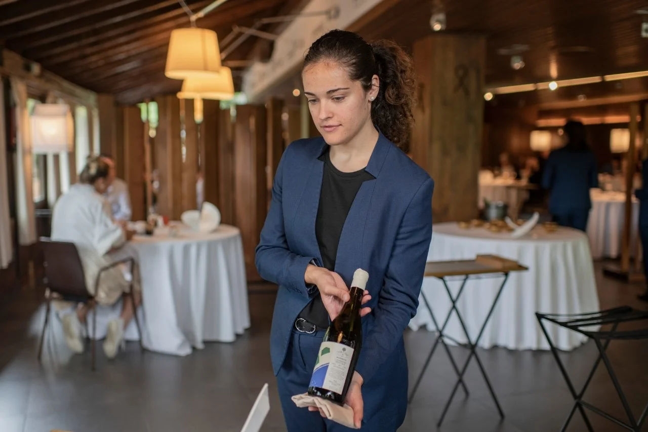 En la sala de 'Mugaritz'. Foto: Sofía Moro