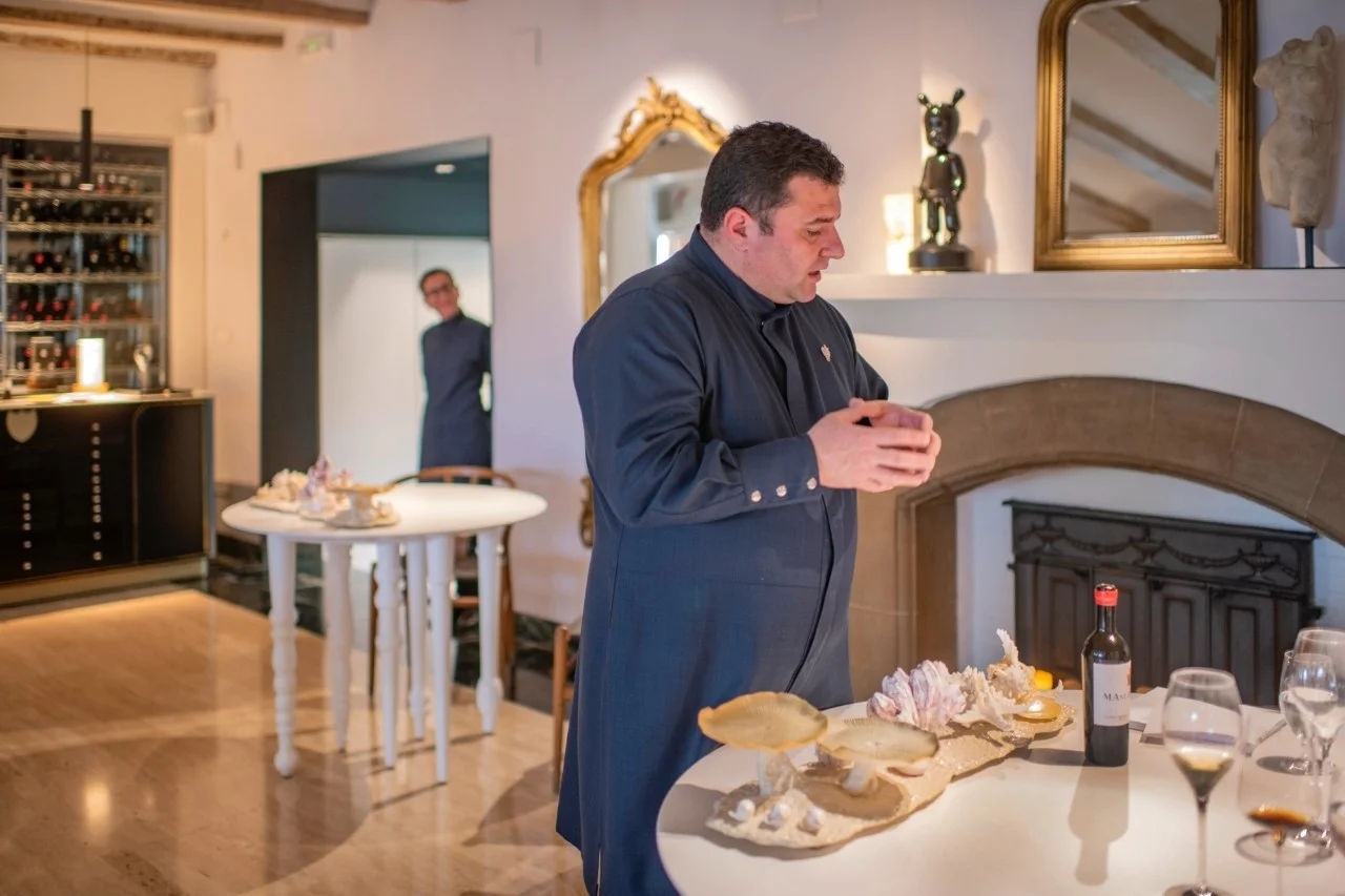 José Antonio Navarrete lleva 19 años trabajando con Quique Dacosta.